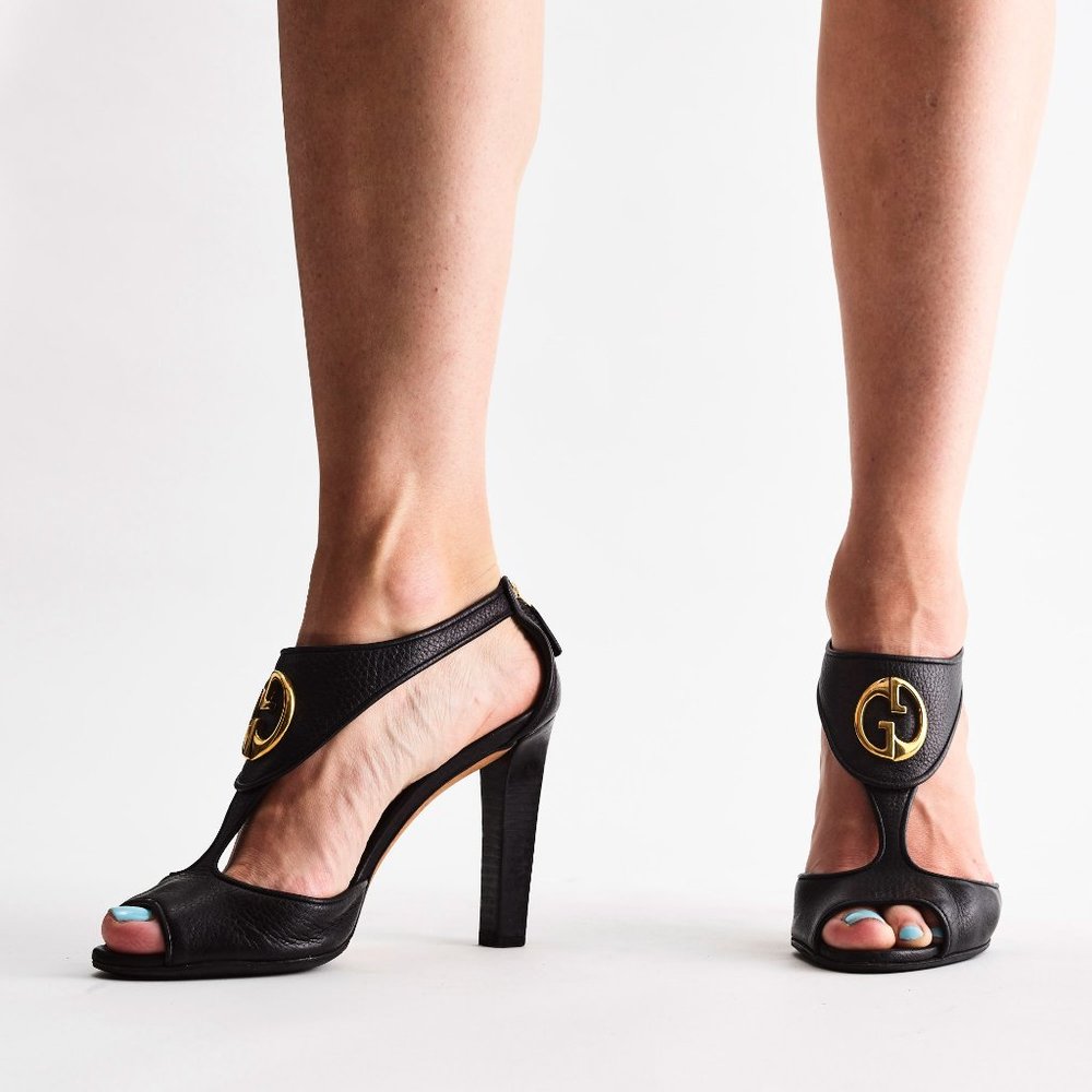 Authentic Gucci high heel shoes